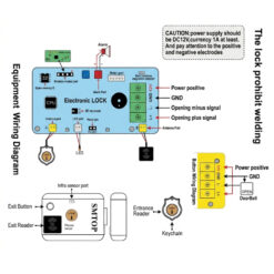 Serrure Electrique Intelligente SMTOP SM508 – Image 2