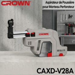Aspirateur de Poussière pour Marteau Perforateur CROWN CAXD-V28A