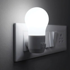 Lampe Veilleuse LED Enfant avec Interrupteur Lumière Blanche