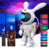 Projecteur Astronaute avec Haut Parleur Bluetooth et Télécommande SPACE BUNNY