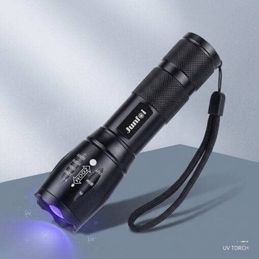 Mini Lampe Torche UV Rechargeable Télescopique JUNFOI