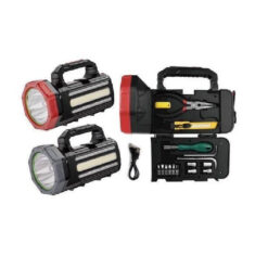 Projecteur Multifonction avec Boite à Outils Intégrée 16PCS et Auto Rechargeable par Générateur à Manivelle MX5515 – Image 5