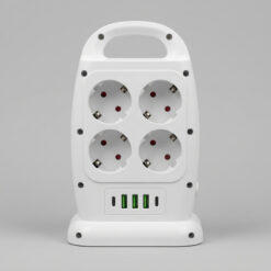 Multiprise Double Face 4P + 3USB + 2 TYPE-C 2500W 2M – Image 4