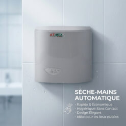 Sèche mains Mural Electrique Automatique ATIMEX S021