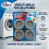 Stop Vibration Machine à Laver Anti Dérapant Gris KIBEX 4PCS