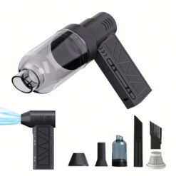 Alternative view of Mini Aspirateur Souffleur Portable Brushless 3 Vitesses avec Torche