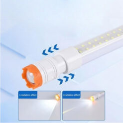 Alternative view of Lampe Torche Tube LED Rechargeable magnétique HT-858