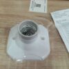 douille plafond E27 carre blanc