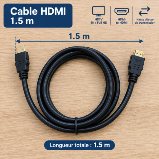 Cable HDMI 1.5M
