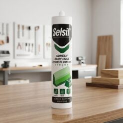 Adhésif Acrylique pour Plinthes SELSIL 280 ml – Mastic de Collage – Image 3