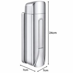 Alternative view of Distributeur savon liquide Manuel chrome 350ml