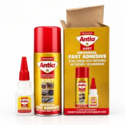 Colle Rapide Universelle Antia A557 avec Activateur Spray (100 ml + 25 g) – Image 3