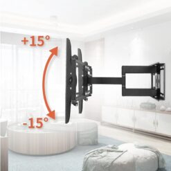Support TV mural réglable 40″ – 80″ WEHAND – Image 4
