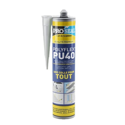 Silicone colle POLYFLEX PU40 Noir 310 ml