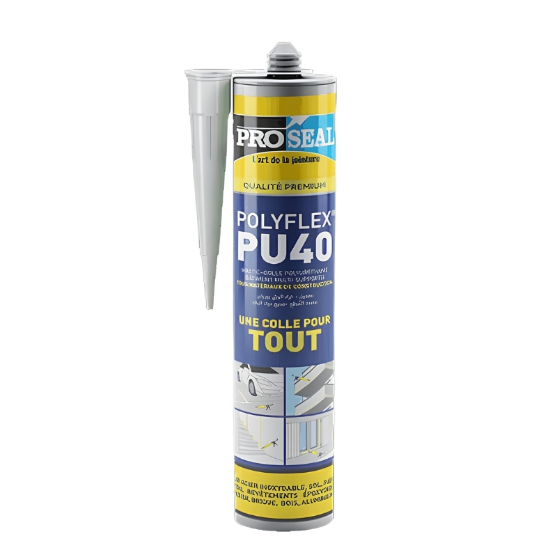 Silicone colle POLYFLEX PU40 Noir 310 ml