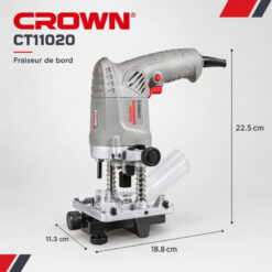Fraiseur de Bord Electrique CROWN 430W CT11020 – Image 5