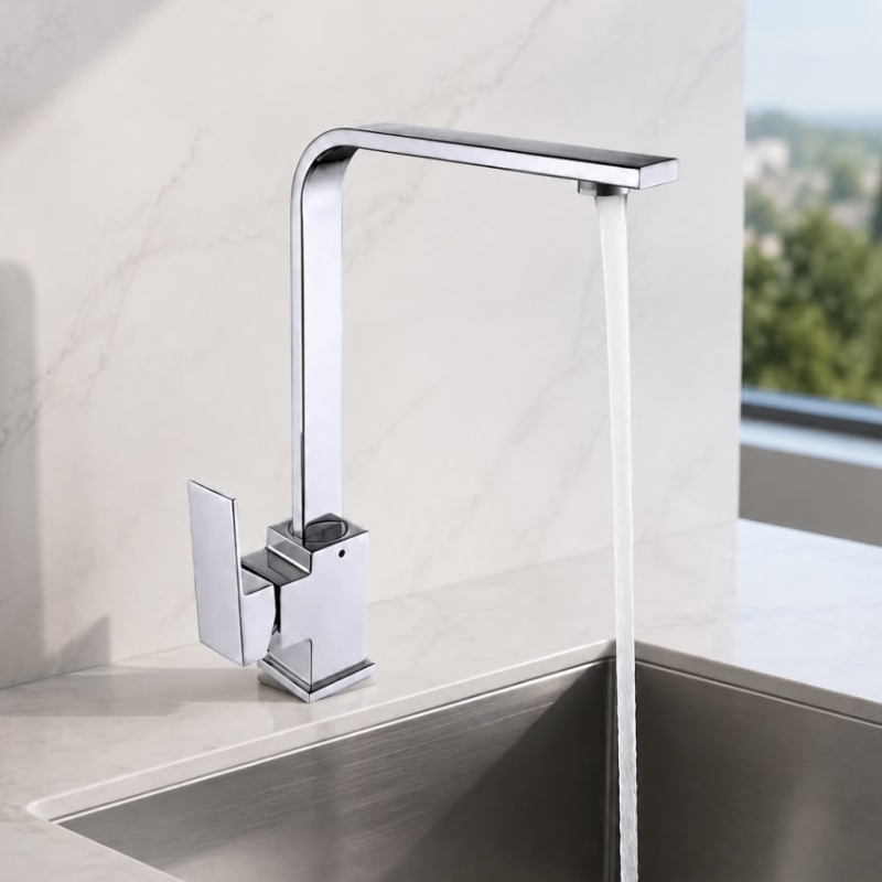 Mitigeur d'Évier de Cuisine DIMI 879-7 chrome 360°