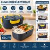 Lunch Box Électrique Chauffante 1,5L (60W)