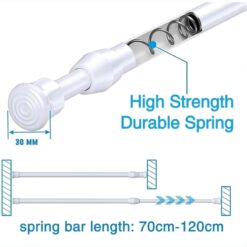 ringle Extensible Télescopique à Ressort OriBer 70-120cm – Image 3