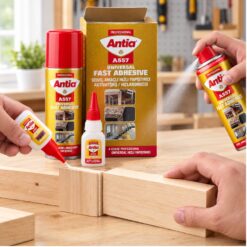 Colle Rapide Universelle Antia A557 avec Activateur Spray (100 ml + 25 g) – Image 4