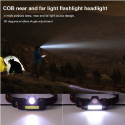 Lampe Frontale LED Haute Puissance Rechargeable – Image 10