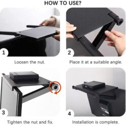 Étagère Supérieure Ajustable pour Écran TV et Moniteur PC – Image 4