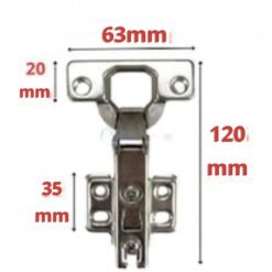 Lot de 4 Charnières Invisibles Coudées – Image 6