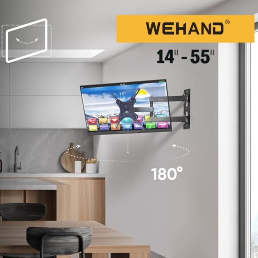 Support TV mural réglable 14" - 55" WEHAND
