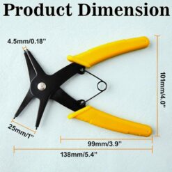 Pince pour Circlips Multifonction 4 en 1 – Image 3