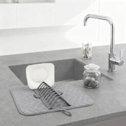Tapis Égouttoir à Vaisselle Pliable en Microfibre – Image 3