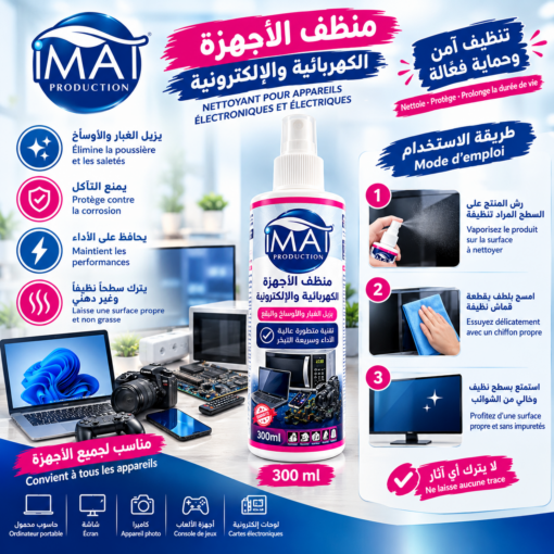 Nettoyant pour Appareils Électriques et Électroniques IMAT 300 ml