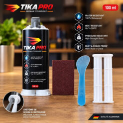 Colle Époxy Bicomposante ARAMETAL TIMA PRO (100 ml) – Image 4